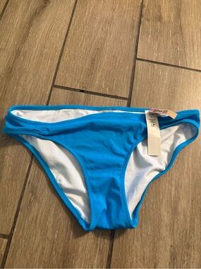 PINK Victoria's Secret Turquoise Blue Bikini Bottom